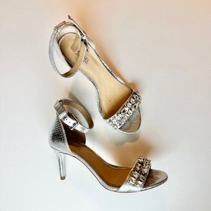 MICHAEL Michael Kors leather heeled sandals 6.5